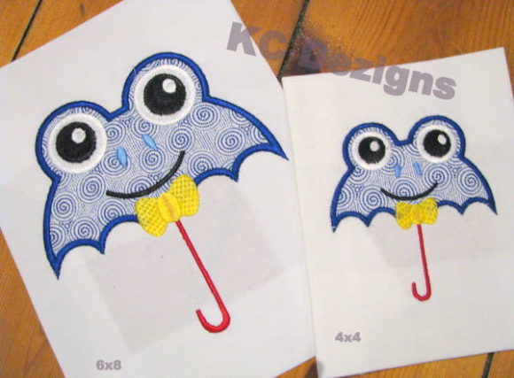 Boy Frog Umbrella: A Playful, Practical Applique for Real Projects