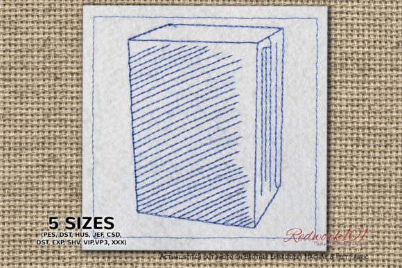 Cajon Percussion Instrument Embroidery