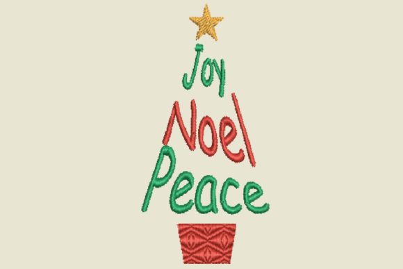 Christmas Word Tree