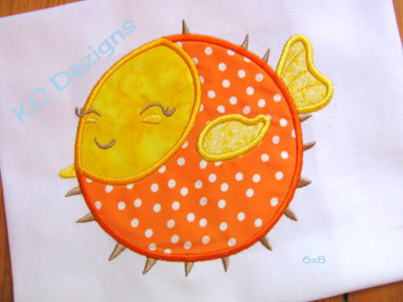 Cute Fish 04: A Playful, Versatile Appliqué for Small-Batch Sellers