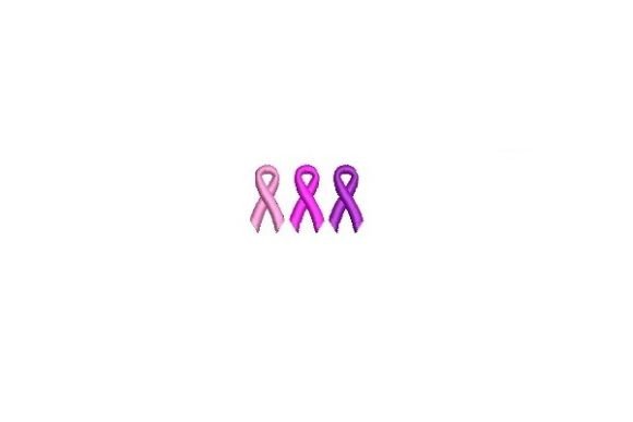 Mini Ribbons Cancer Awareness