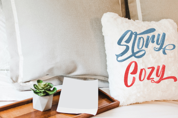 Story Cozy: Elegant Vintage Lettering for Meaningful Gifts